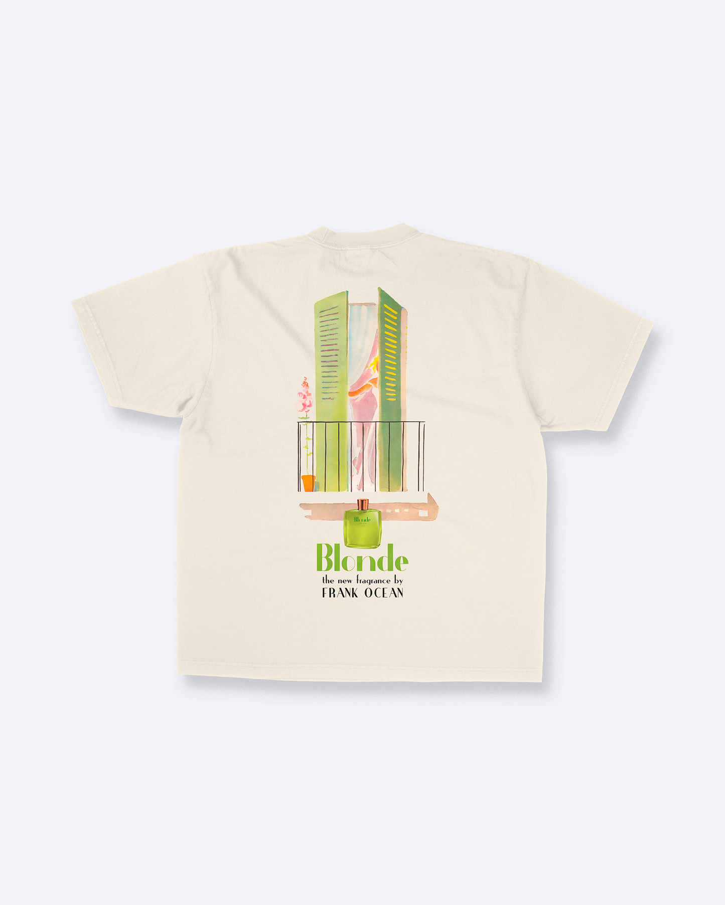 Frank Ocean Blonde Vintage Advertising Style Tee - Front & Back Print