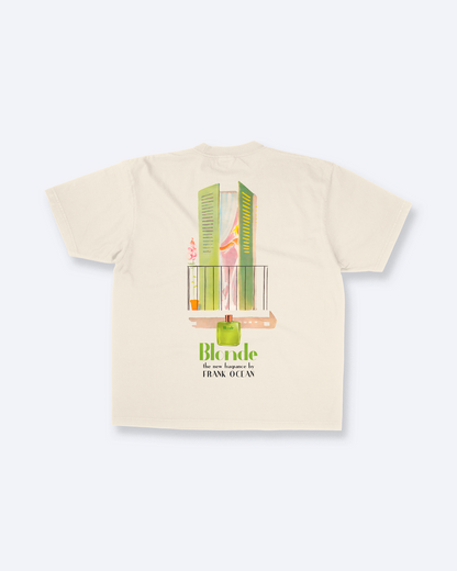 Frank Ocean Blonde Vintage Advertising Style Tee - Front & Back Print