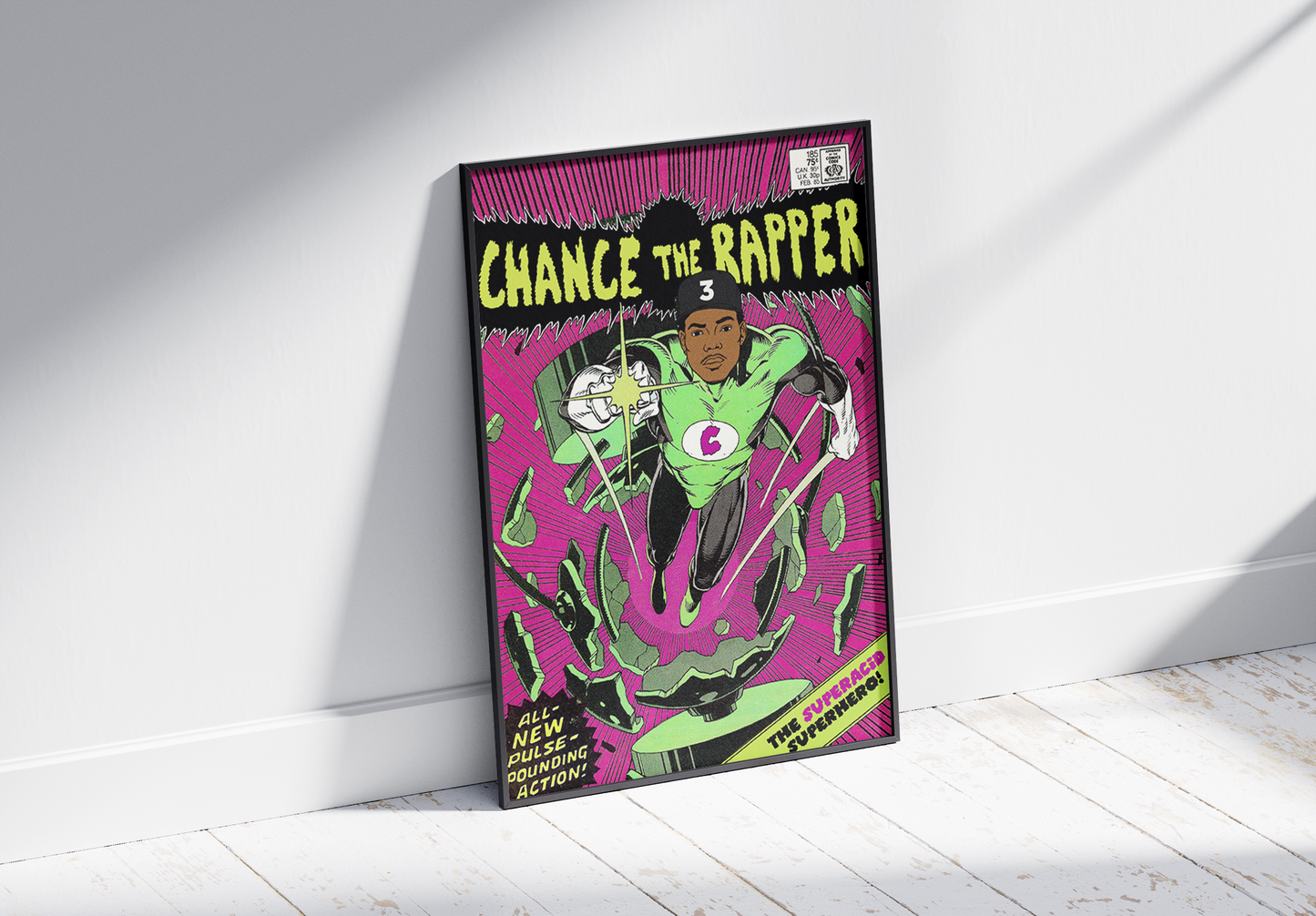 Chance Inspired Comic Book Poster