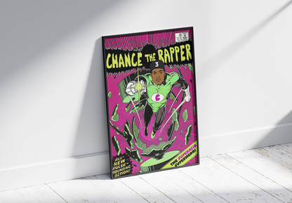 Chance Inspired Comic Book Poster