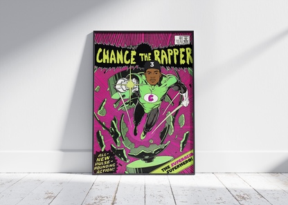 Chance Inspired Comic Book Poster
