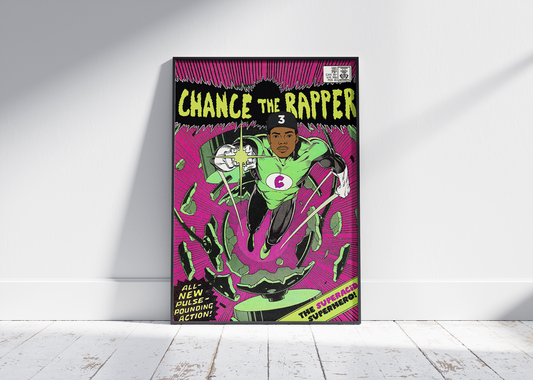 Chance Inspired Comic Book Poster