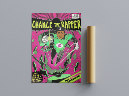 Chance Inspired Comic Book Poster