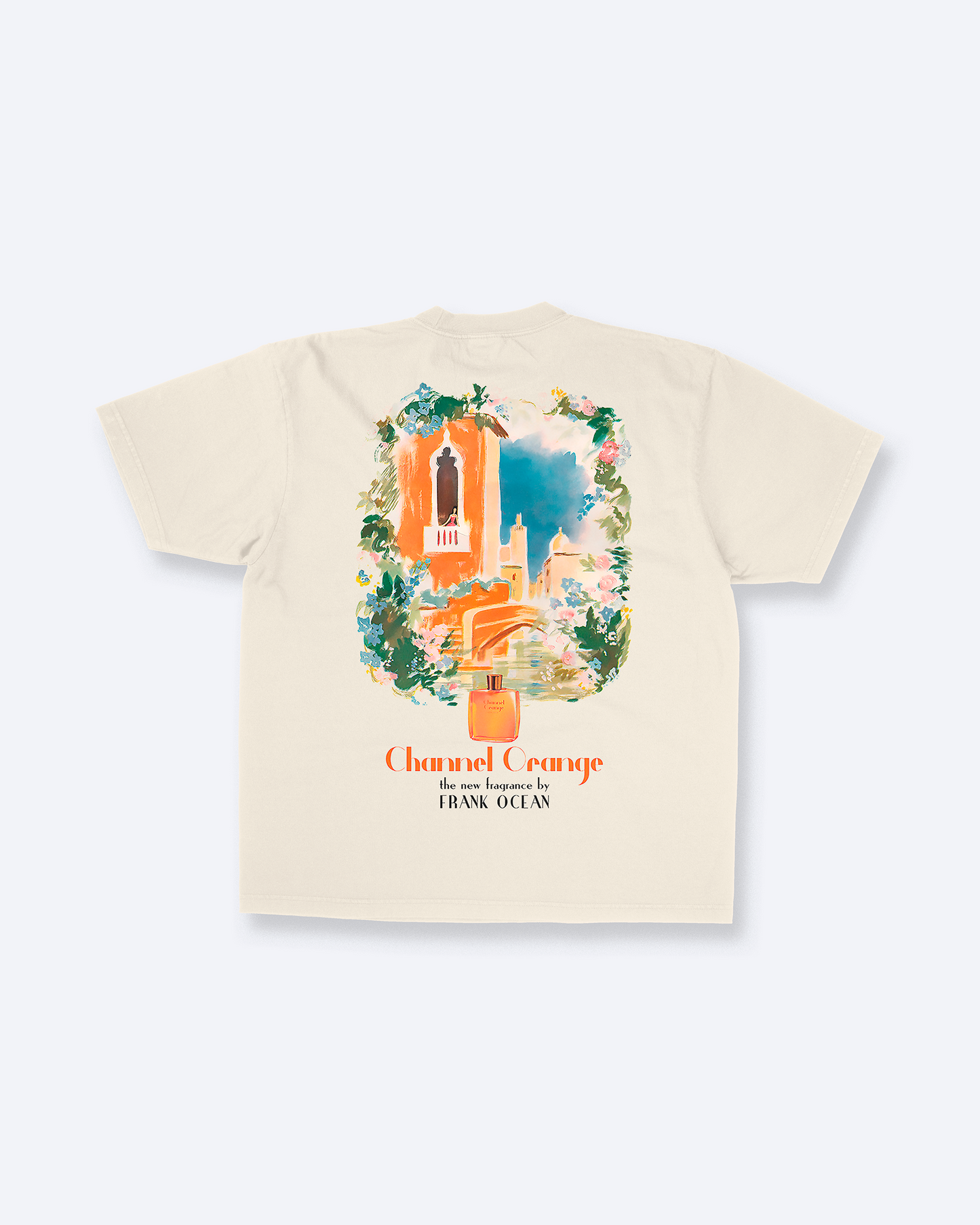 Frank Ocean Channel Orange Advertising Style Tee - Front & Back Print