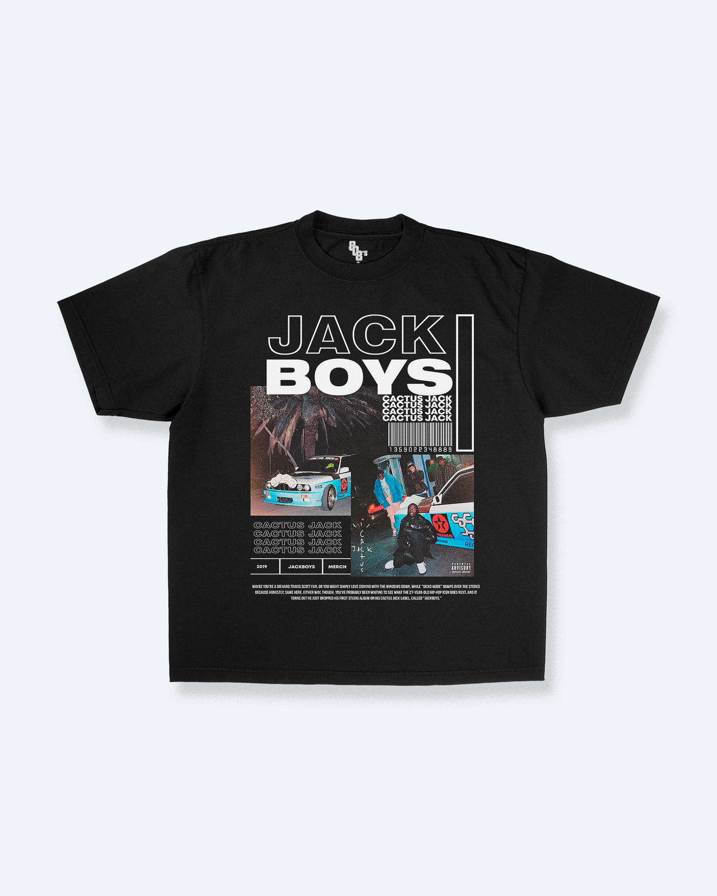 Jackboys Album Style Tee