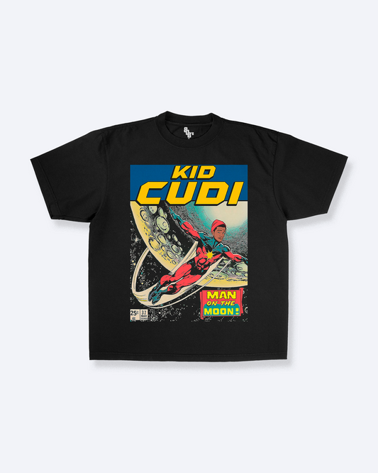 Kid Cudi Man On The Moon Comic Style Tee