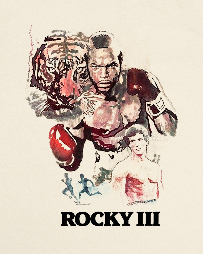 Rocky Movie Poster Artwork Style Tee