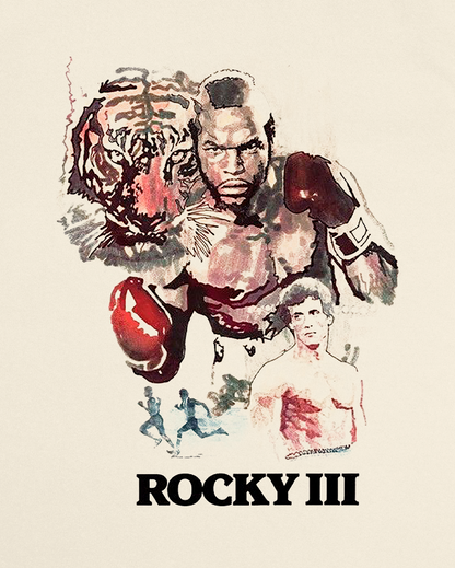 Rocky Movie Poster Artwork Style Tee