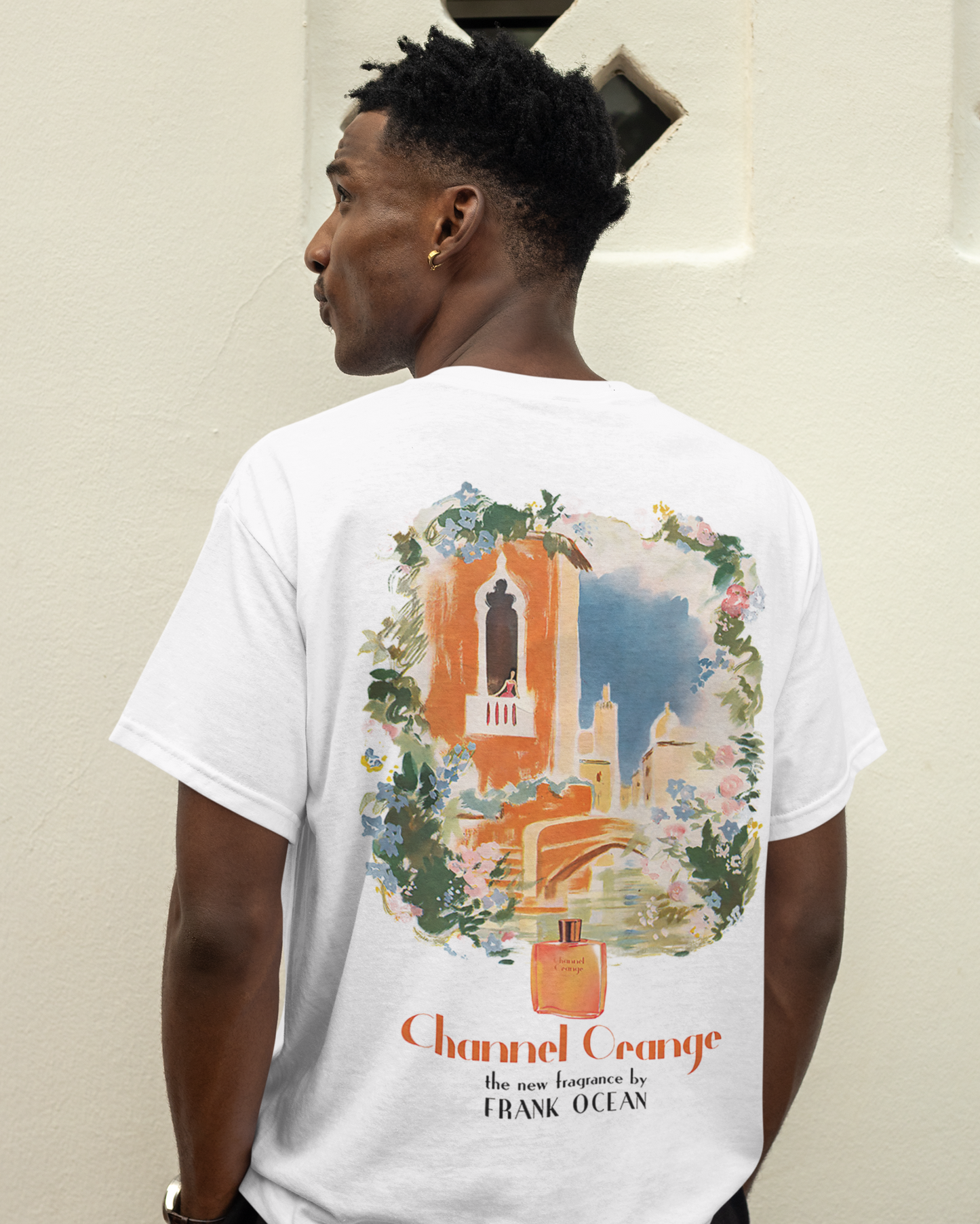 Frank Ocean Channel Orange Advertising Style Tee - Front & Back Print