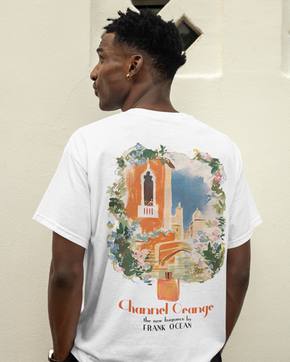 Frank Ocean Channel Orange Advertising Style Tee - Front & Back Print