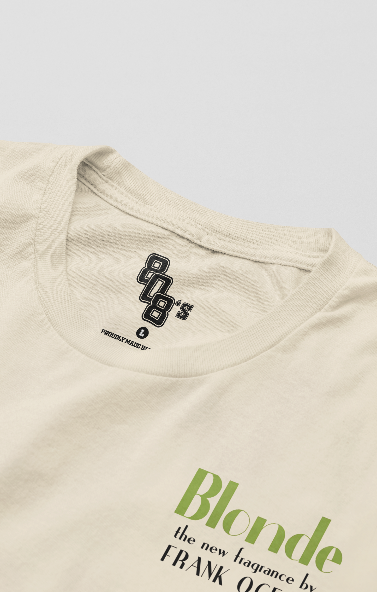 Frank Ocean Blonde Vintage Advertising Style Tee - Front & Back Print