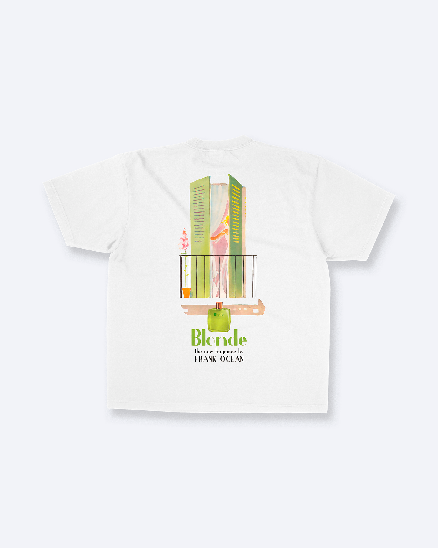 Frank Ocean Blonde Vintage Advertising Style Tee - Front & Back Print