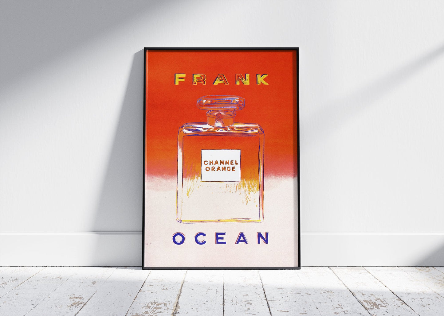 CHANNEL ORANGE VINTAGE ADVERTISING PERFUME POSTER - 808's