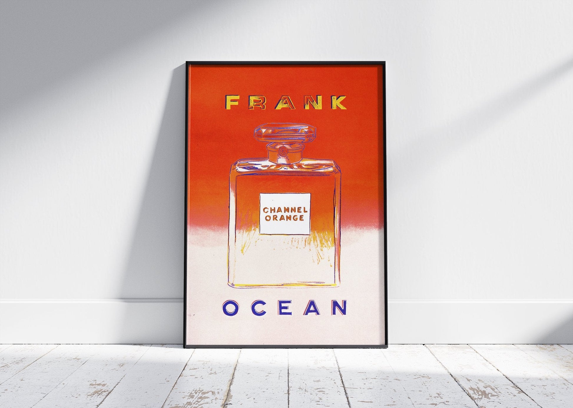 CHANNEL ORANGE VINTAGE ADVERTISING PERFUME POSTER - 808's