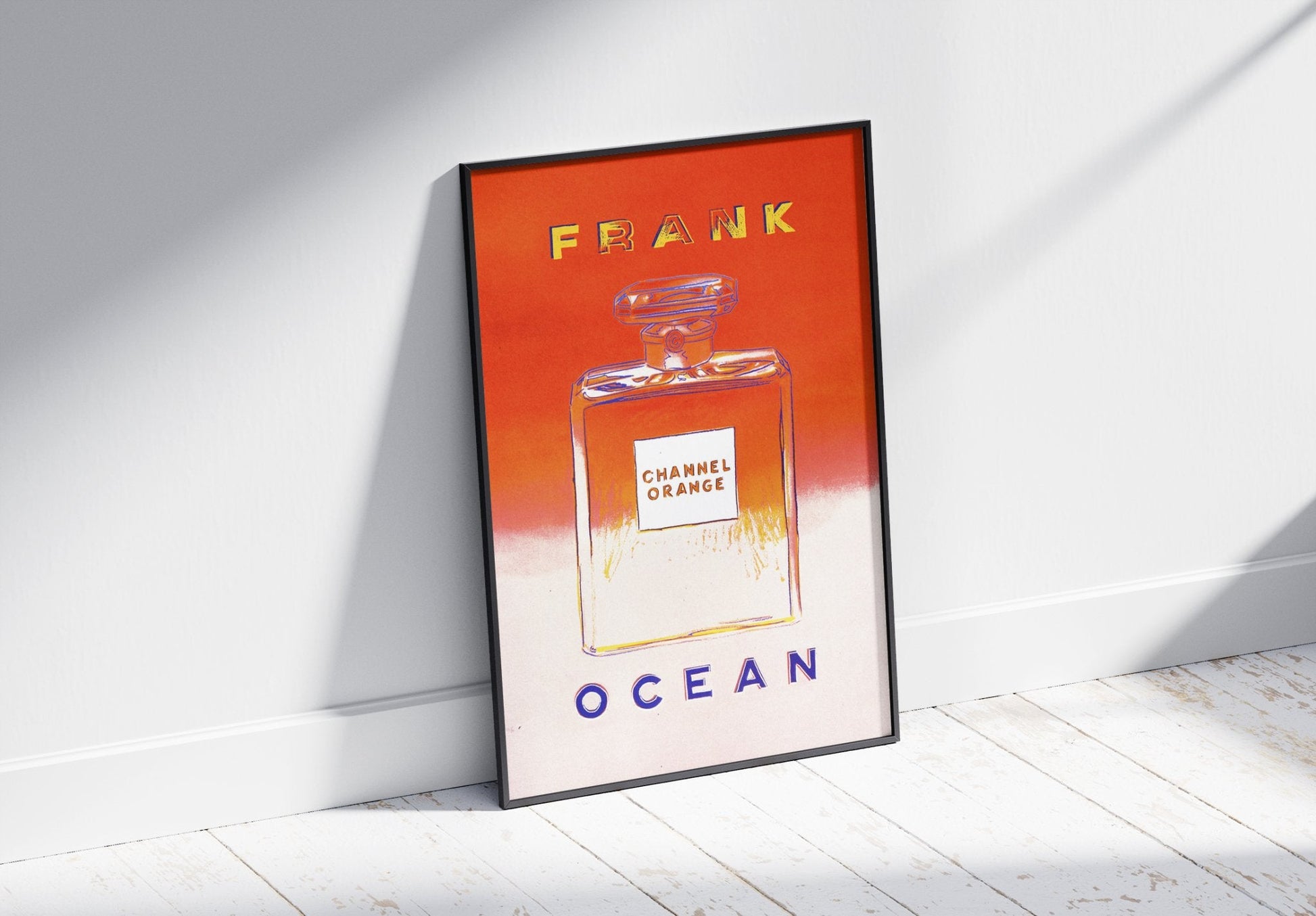 CHANNEL ORANGE VINTAGE ADVERTISING PERFUME POSTER - 808's
