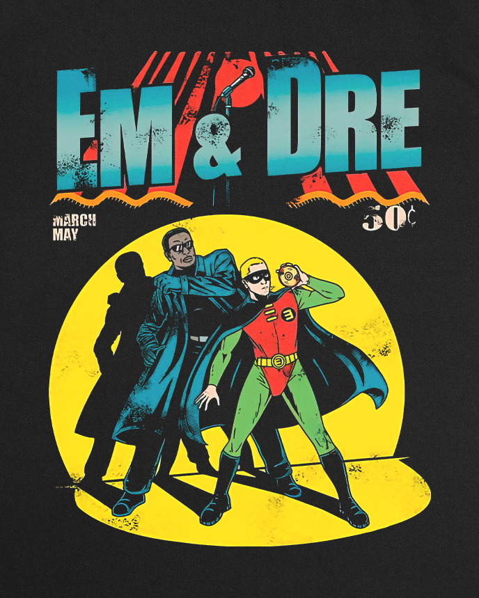 Em & Dre Comic Style Tee