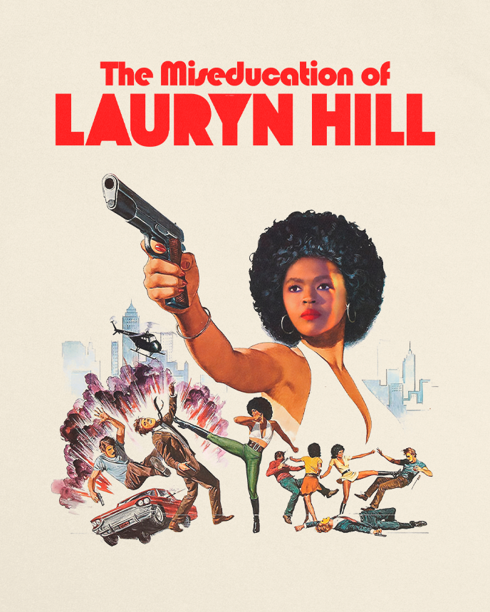 The Miseducation Of Lauryn Hill Tee - Front & Back Print