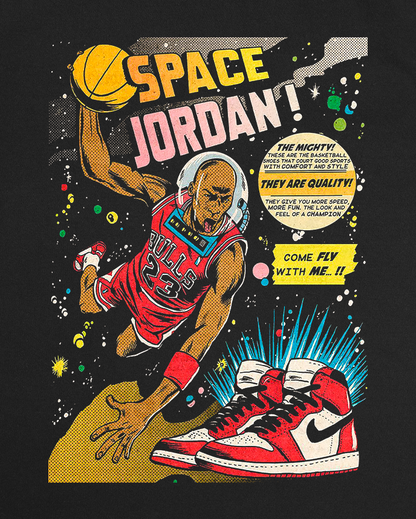 MJ Comic Bulls Graphic Tee