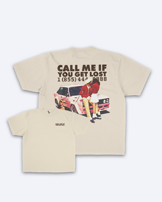 Call Me If You Get Lost Tee - Front And Back Print